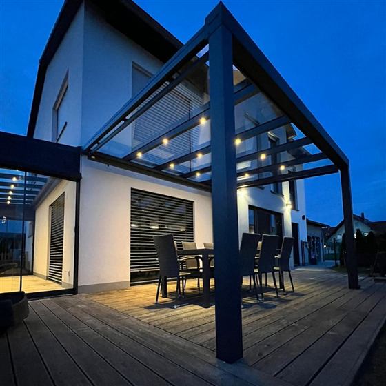 Terrassendächer der HD-Terrassenshop GmbH