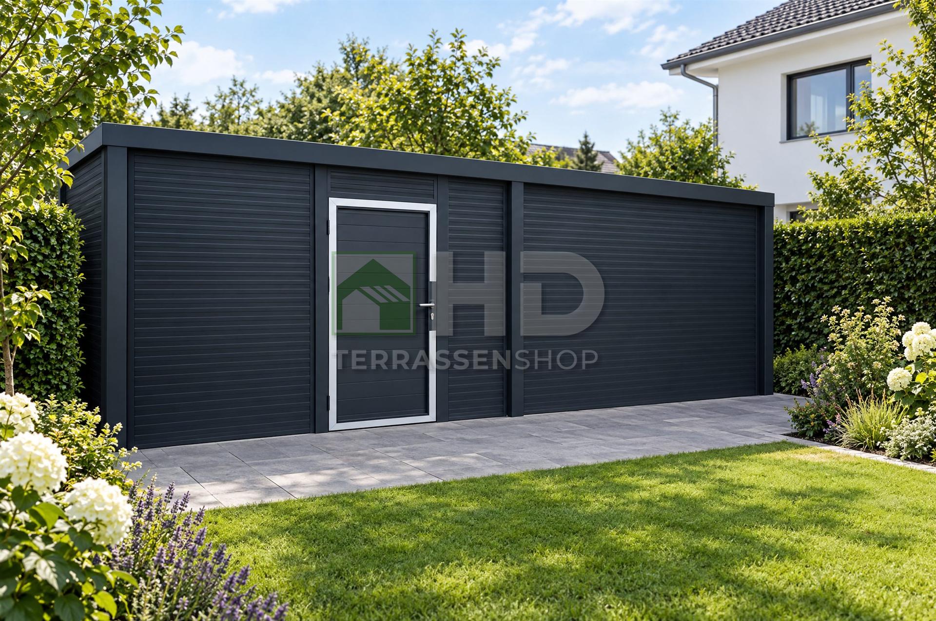 Gerätehaus aus Aluminium nach Maß – aus Hamm